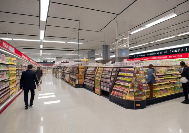 Supermarket Interior Design