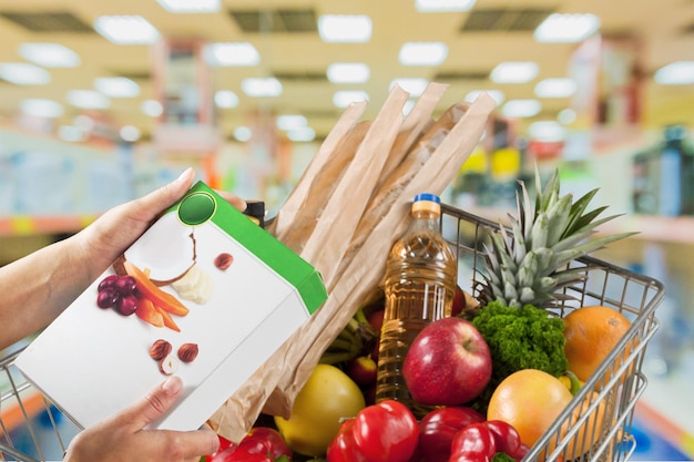 Supermarkt shopper