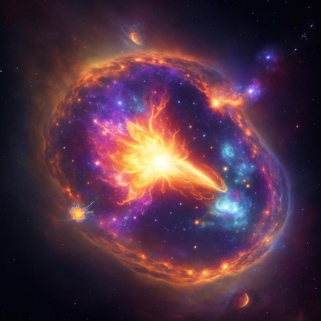 Supernova Nova-gebeurtenis Kosmische explosie Hemelse uitbarsting Galactische explosie Nova-explosie Supernova-gebeurtenis