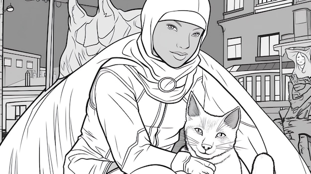 11+ Woman Coloring Page