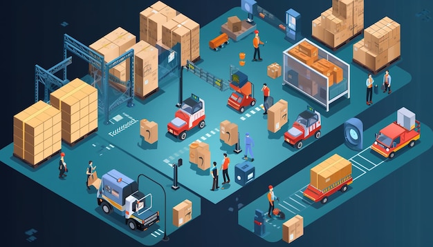 Photo supply chain management iot