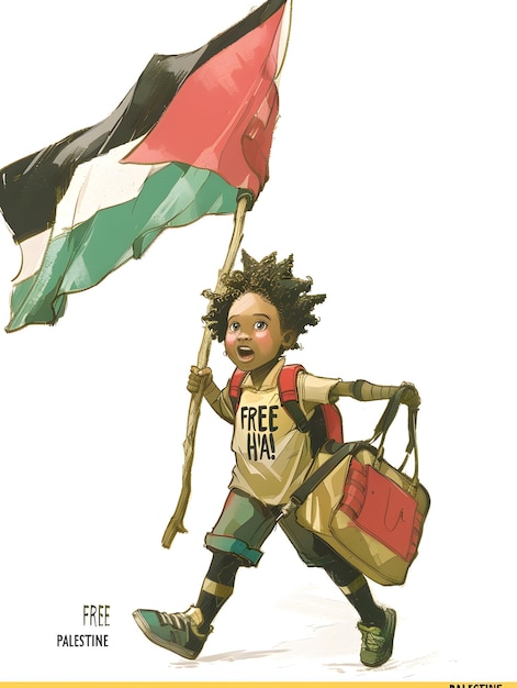 Support for Palestine Download Powerful Images of the Free Palestine Flag in Arabic and English