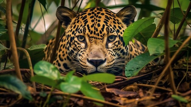 Supreme Predator Jaguar in the Amazon