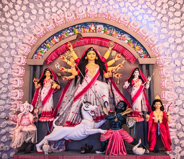 The Supreme shakti, Maa Durga is worshiped in utmost devotion in Hindu religion