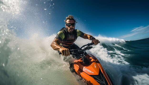 Surf kitesurf paracycling photoshoot in action Sport photography