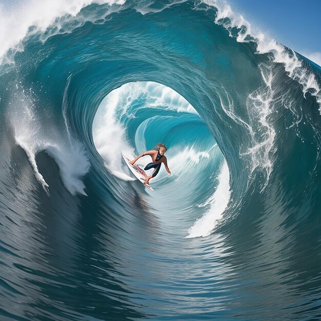 Premium Photo  Surf photography HD Ai generative 8K wallpaper Stock  Photographic Image