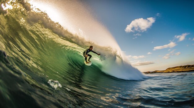 Photo surf wave