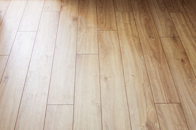 Photo surface of aged laminate board on the floor