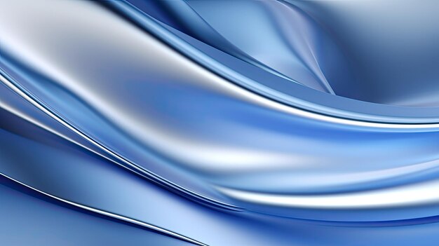 Photo surface blue silver metal background