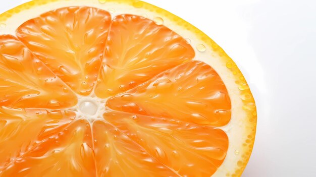 the surface of a citrus fruit