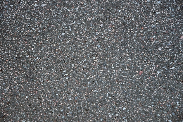 Photo surface grunge rough of asphalt tarmac dark grey grainy road texture background top view