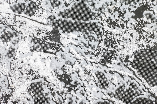 Surface of the marble with black tint