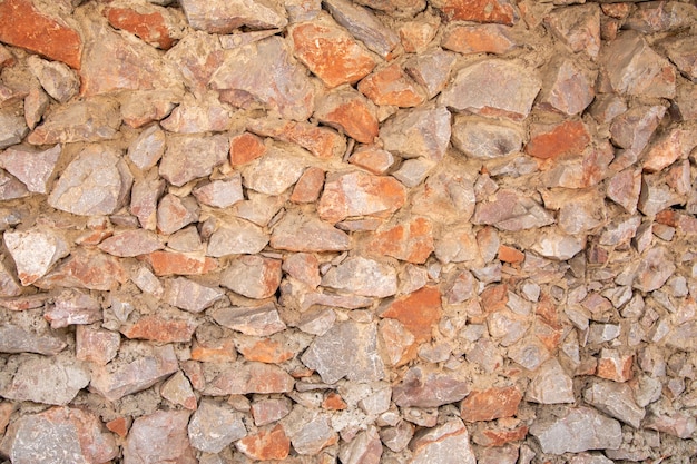 surface of natural stones of various sizes and colors Stone texture