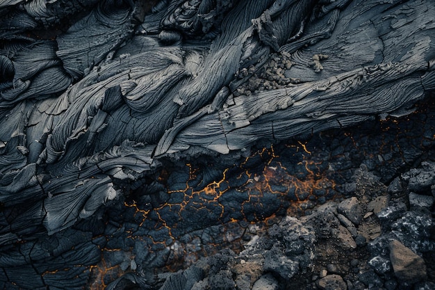 Photo surface of rocks coated with layers of dirt and sand natural and rugged landscape texture