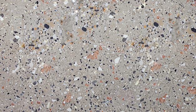 The surface of terrazzo floor texture abstract background top view