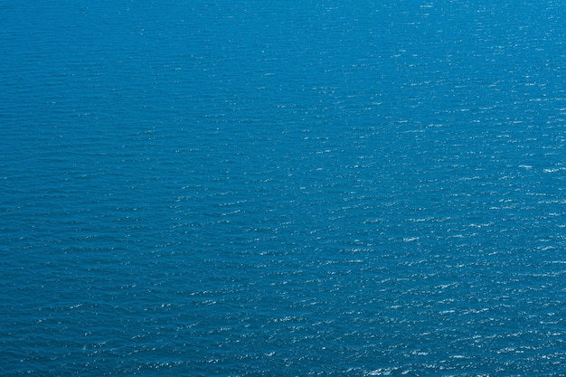 Surface of water blue wave background