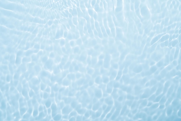 Surface of water blue wave background