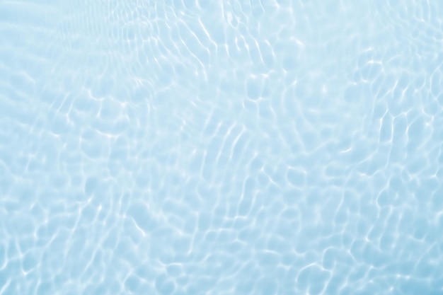 Surface of water blue wave background
