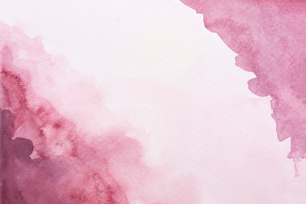 Surface with creative watercolor paint