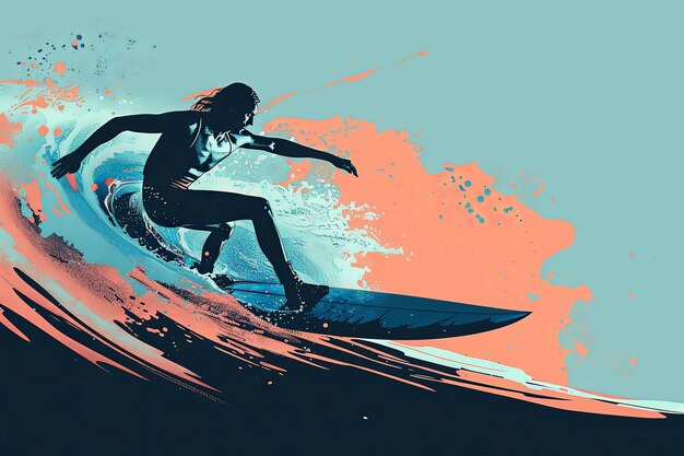 a surfboarder is riding a wave in front of the sun