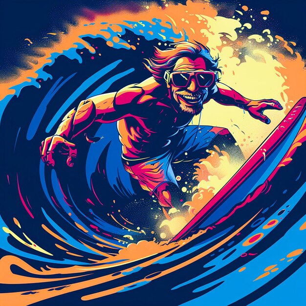 a surfer in a red suit is riding a wave