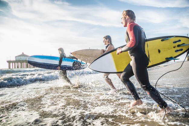 Foto surfers