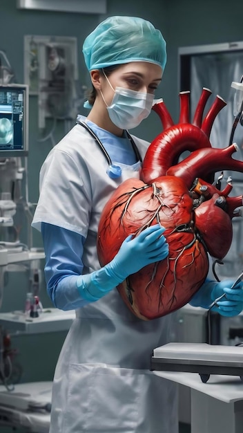 Surgeon with a heart