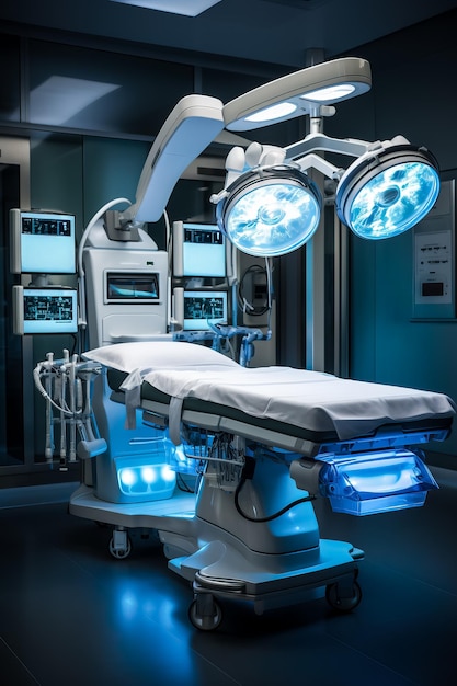 Хирургическая машина с помощью робота