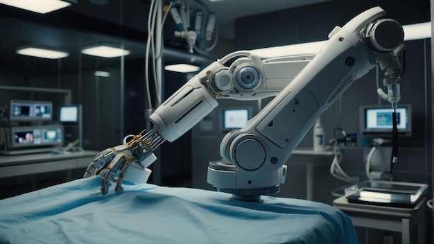 Surgical robots in an operation theater