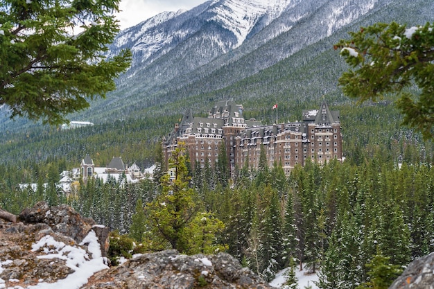 Surprise corner uitzichtpunt banff national park canadian rockies