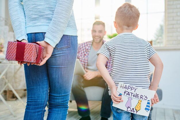 Foto sorpresa per papà