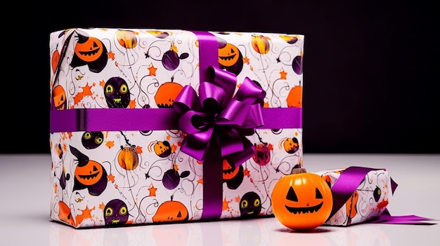 surprise gift party halloween day