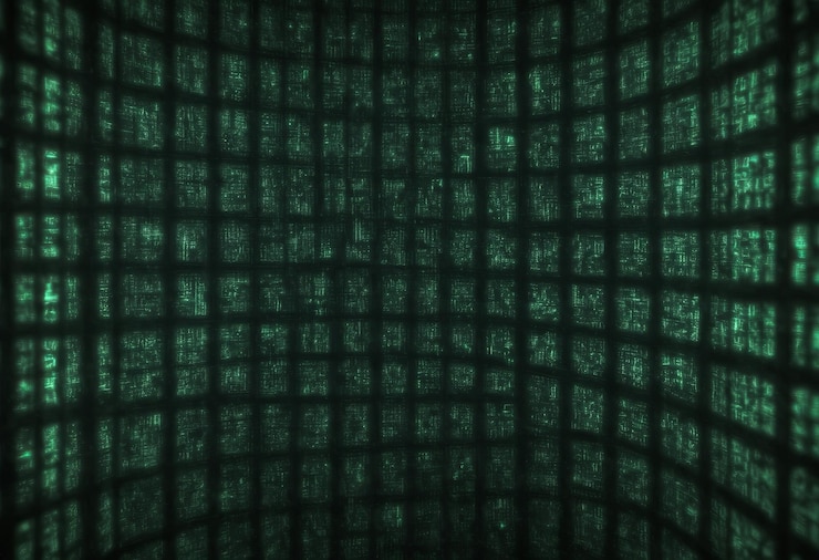 Photo a surreal digital abstract background
