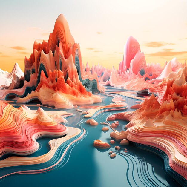 Surreal landscapes