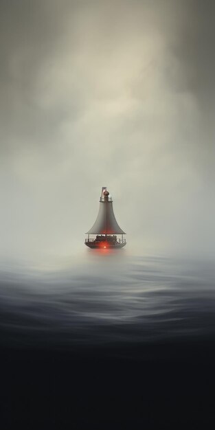 Surreal Lighthouse On The Ocean A Beautiful Image By Cian Doerr