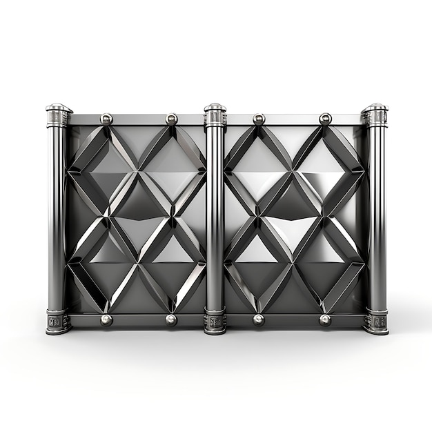 Фото Сюрреалистический стиль складных ворот с решетчатым дизайном, состоящий из серии творческих идей дизайна int