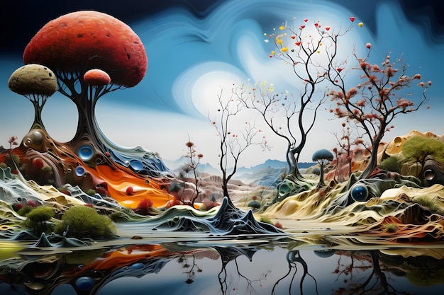 the surrealism of nature view