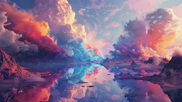 Surrealistic Abstract Landscapes