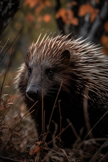 Survival Instincts Witness the Remarkable Adaptations of a Porcupine in the Wild