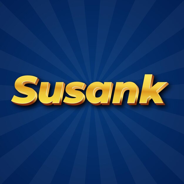 Susank text effect gold jpg attractive background card photo