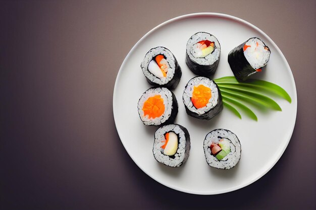 Sushi achtergrond