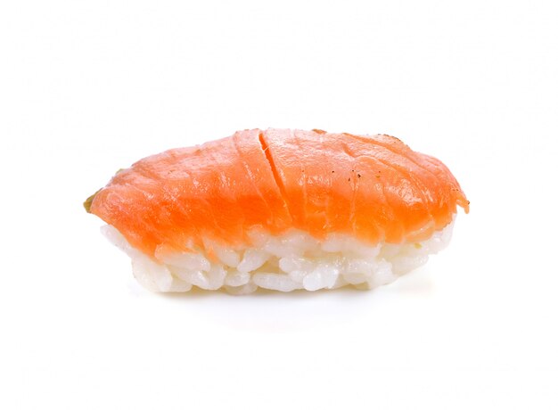 Sushi isolated on white background