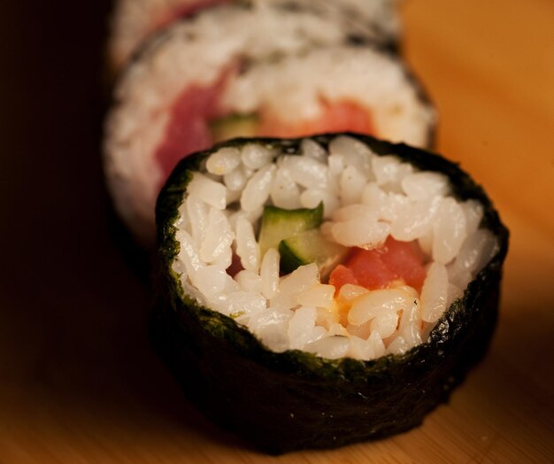 Sushi in japanese restaraunt