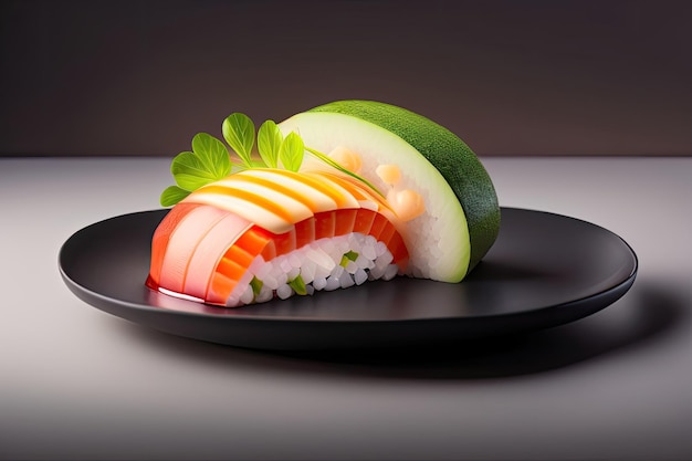 Sushi japans eten concept ai gegenereerd