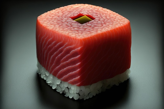 Sushi made from tuna