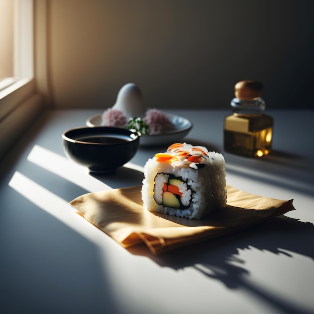 Sushi met stokjes