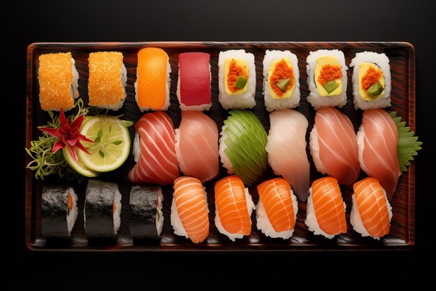 Sushi plate