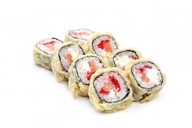 Sushi roll geïsoleerd.