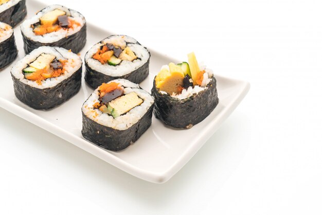 sushi roll - japanese food style