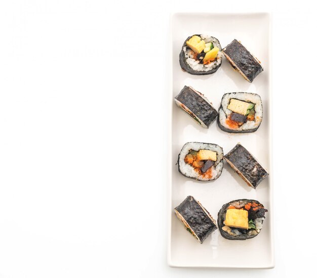 Photo sushi roll - japanese food style